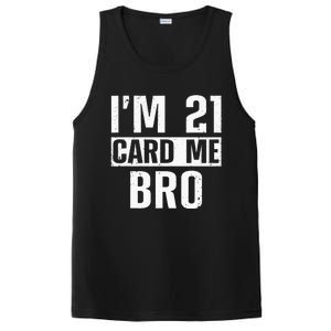 Cool 21st Birthday For Men 21 Year Old Legal Age Adult PosiCharge Competitor Tank