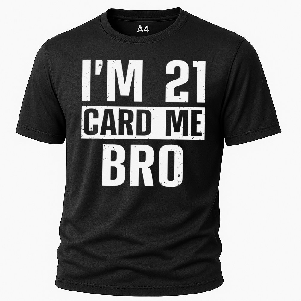 Cool 21st Birthday For 21 Year Old Legal Age Cooling Performance Crew T-Shirt
