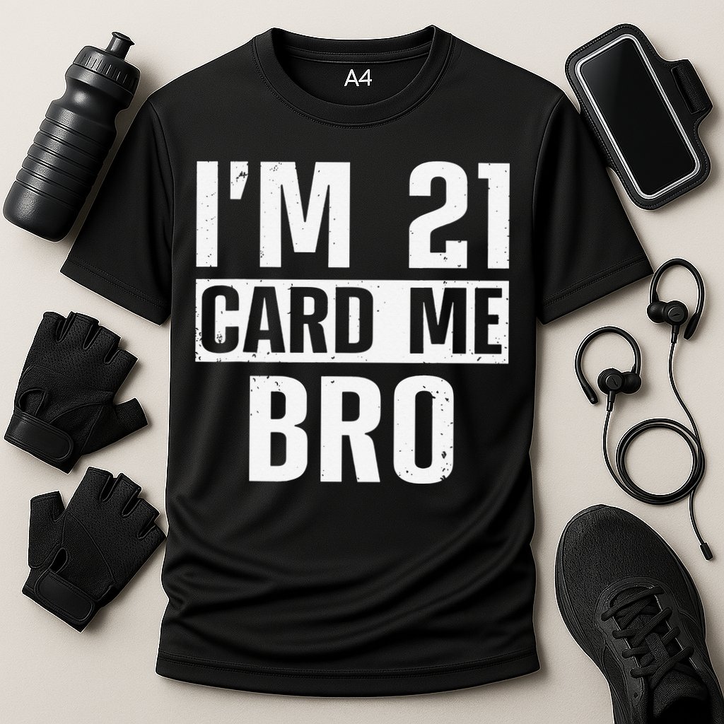 Cool 21st Birthday For 21 Year Old Legal Age Cooling Performance Crew T-Shirt