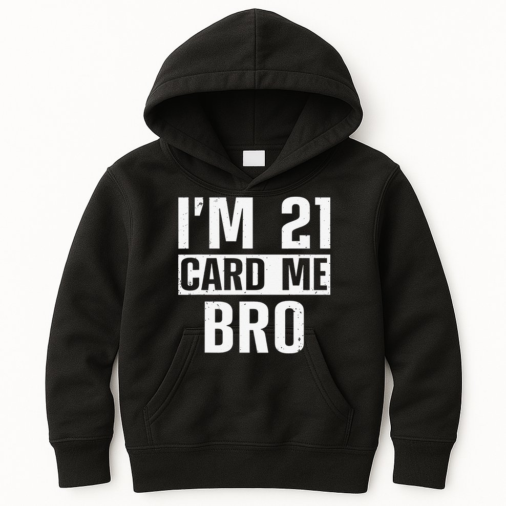 Cool 21st Birthday For 21 Year Old Legal Age Kids Hoodie