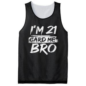 Cool 21st Birthday For 21 Year Old Legal Age Mesh Reversible Basketball Jersey Tank