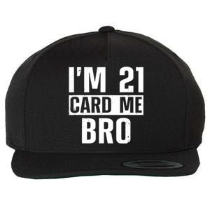 Cool 21st Birthday For Men 21 Year Old Legal Age Adult Wool Snapback Cap