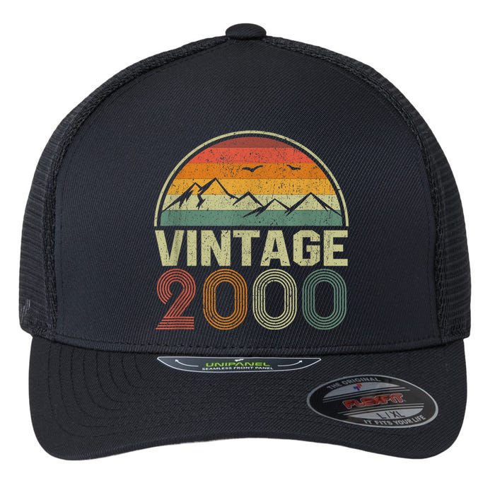 Classic 23rd Birthday Gift Idea Vintage 2000 Flexfit Unipanel Trucker Cap