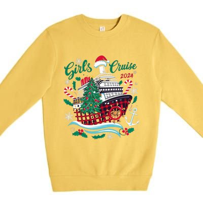 Cruise 2024 Christmas Holiday Cruise Ship Vacation Premium Crewneck Sweatshirt