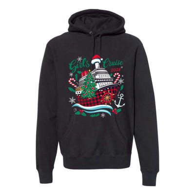 Cruise 2024 Christmas Holiday Cruise Ship Vacation Premium Hoodie