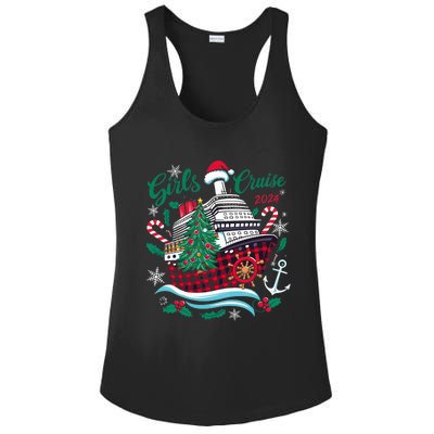 Cruise 2024 Christmas Holiday Cruise Ship Vacation Ladies PosiCharge Competitor Racerback Tank