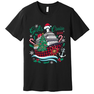 Cruise 2024 Christmas Holiday Cruise Ship Vacation Premium T-Shirt