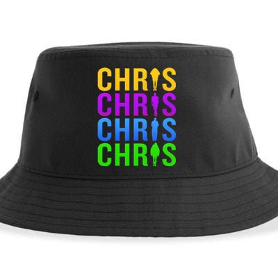 Chris 2024 Chris Personalized First Name Sustainable Bucket Hat