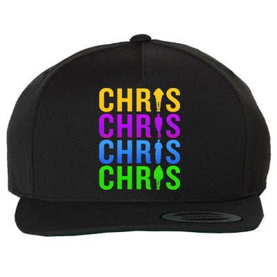 Chris 2024 Chris Personalized First Name Wool Snapback Cap