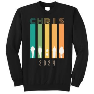 Chris 2024 Chris Personalized First Name Tall Sweatshirt