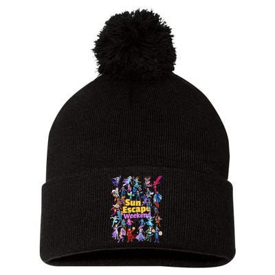 Camp 2025 Pom Pom 12in Knit Beanie