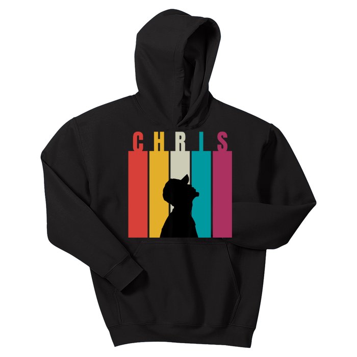 Chris 2024 Chris Personalized First Name Kids Hoodie