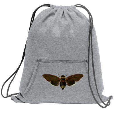 Cicada 2024 Sweatshirt Cinch Pack Bag