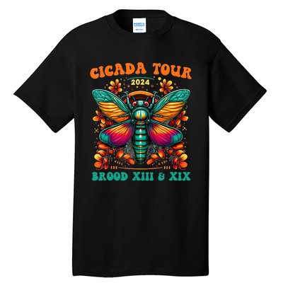 Cicada 2024 Cicada Reunion Broods Xix & Xiii Vintage Tall T-Shirt