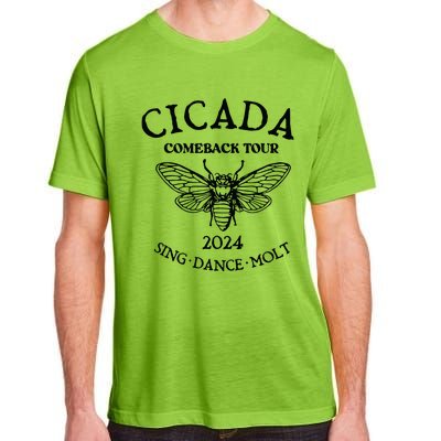 Cicada 2024 Cicada Reunion Funny Cicada Concert Adult ChromaSoft Performance T-Shirt