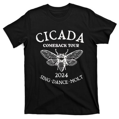 Cicada 2024 Cicada Reunion Funny Cicada Concert T-Shirt