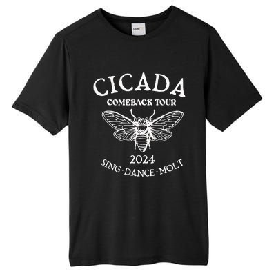 Cicada 2024 Cicada Reunion Funny Cicada Concert Tall Fusion ChromaSoft Performance T-Shirt