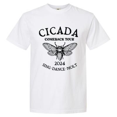 Cicada 2024 Cicada Reunion Funny Cicada Concert Garment-Dyed Heavyweight T-Shirt