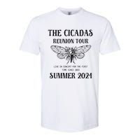 Cicada 2024 Cicada Reunion Funny Cicada Concert Softstyle CVC T-Shirt