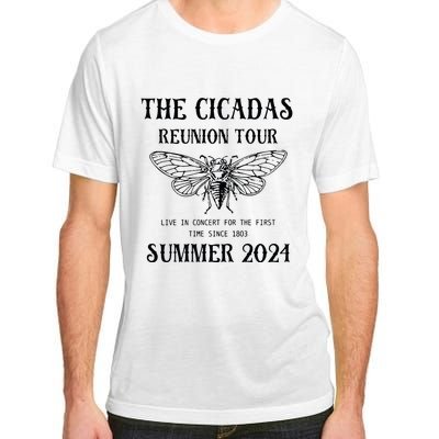 Cicada 2024 Cicada Reunion Funny Cicada Concert Adult ChromaSoft Performance T-Shirt