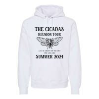 Cicada 2024 Cicada Reunion Funny Cicada Concert Premium Hoodie