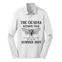 Cicada 2024 Cicada Reunion Funny Cicada Concert Silk Touch Performance Long Sleeve Polo