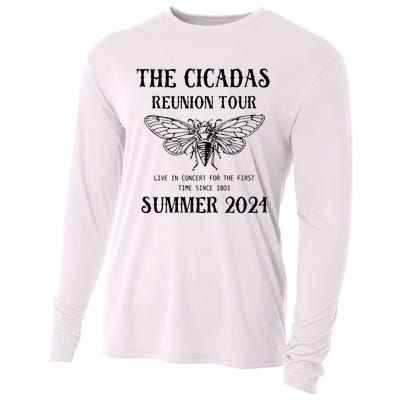 Cicada 2024 Cicada Reunion Funny Cicada Concert Cooling Performance Long Sleeve Crew