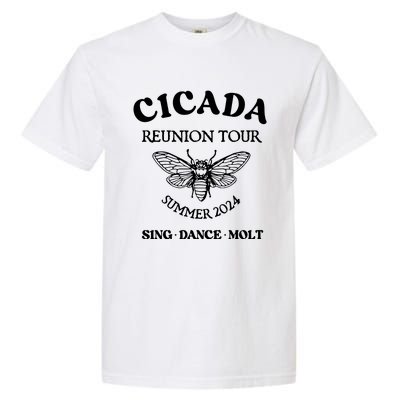 Cicada 2024 Cicada Reunion Funny Cicada Concert Garment-Dyed Heavyweight T-Shirt