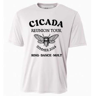 Cicada 2024 Cicada Reunion Funny Cicada Concert Cooling Performance Crew T-Shirt