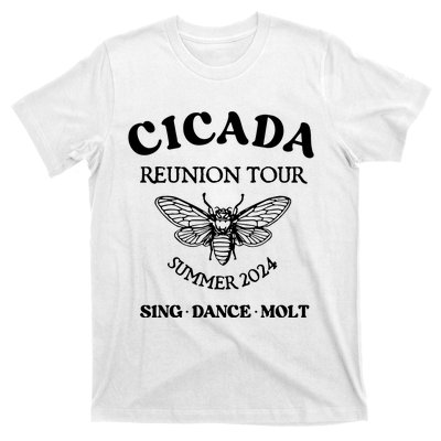 Cicada 2024 Cicada Reunion Funny Cicada Concert T-Shirt