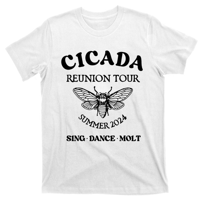 Cicada 2024 Cicada Reunion Funny Cicada Concert T-Shirt