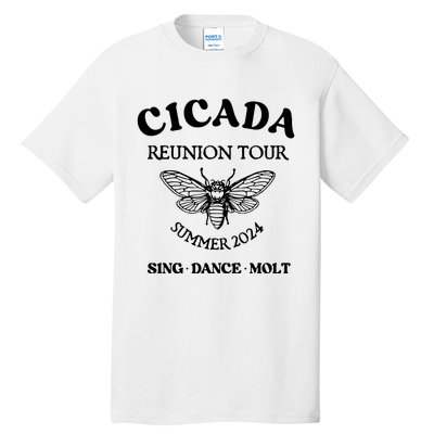 Cicada 2024 Cicada Reunion Funny Cicada Concert Tall T-Shirt