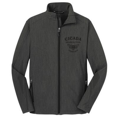 Cicada 2024 Cicada Reunion Funny Cicada Concert Core Soft Shell Jacket