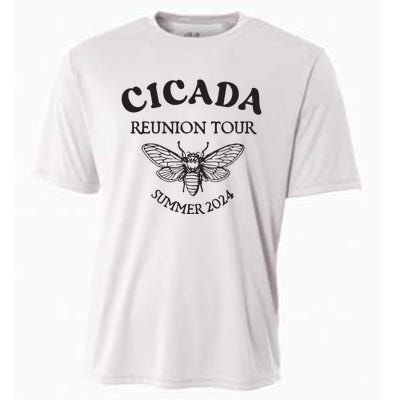 Cicada 2024 Cicada Reunion Funny Cicada Concert Cooling Performance Crew T-Shirt