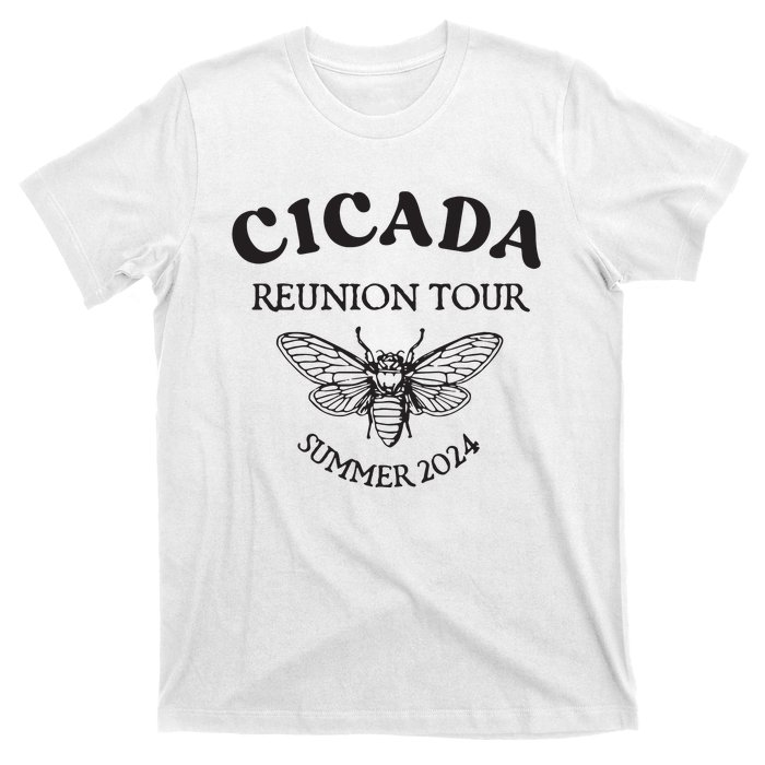 Cicada 2024 Cicada Reunion Funny Cicada Concert T-Shirt