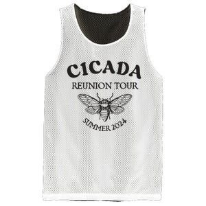 Cicada 2024 Cicada Reunion Funny Cicada Concert Mesh Reversible Basketball Jersey Tank