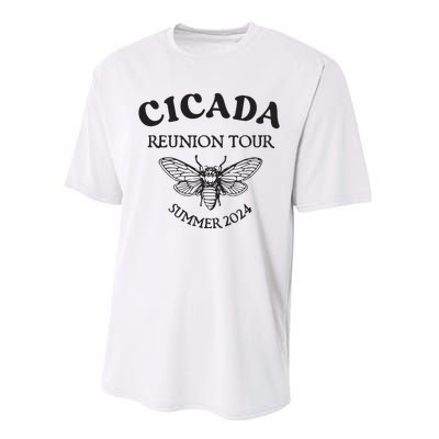 Cicada 2024 Cicada Reunion Funny Cicada Concert Performance Sprint T-Shirt