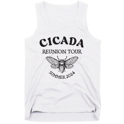 Cicada 2024 Cicada Reunion Funny Cicada Concert Tank Top