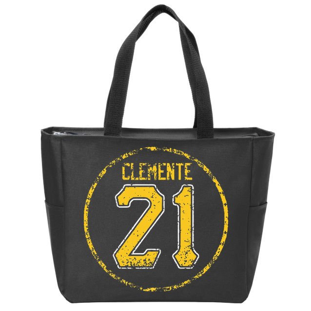 clemente 21 Zip Tote Bag