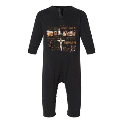 Cojo 2024 Cody Country Music Infant Fleece One Piece