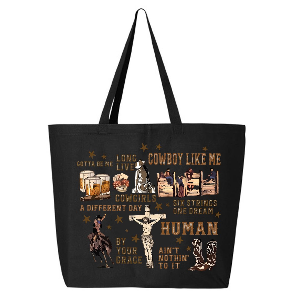 Long Live Country Music 25L Jumbo Tote