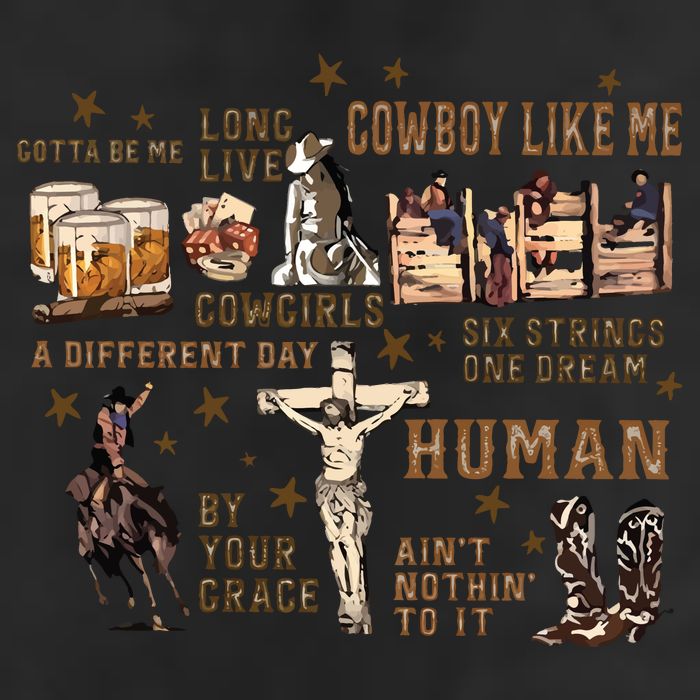Long Live Country Music 25L Jumbo Tote