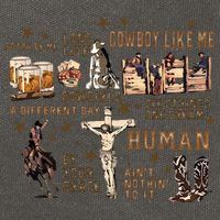 Long Live Country Music Cotton Canvas Backpack