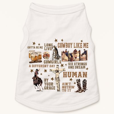 Long Live Country Music Doggie Tank