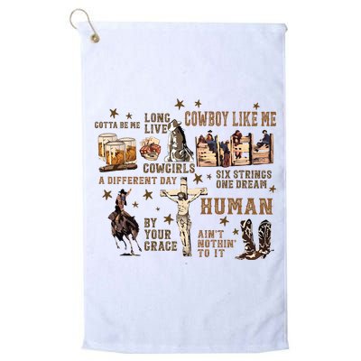 Long Live Country Music Golf Towel