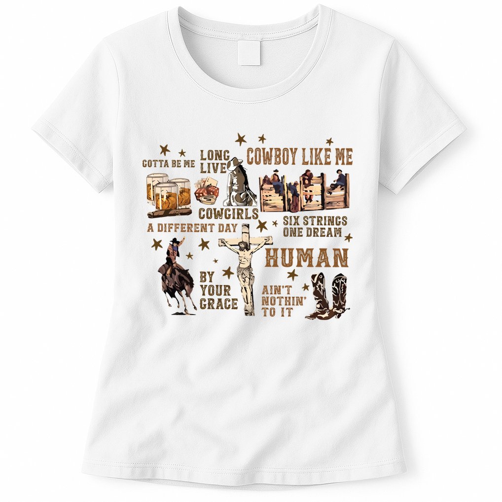Long Live Country Music Womens T-Shirt