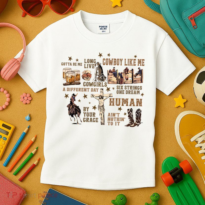 Long Live Country Music Kids T-Shirt