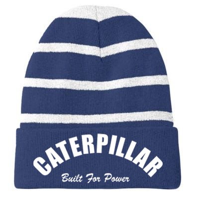 Caterpillar (2) Striped Beanie with Solid Band