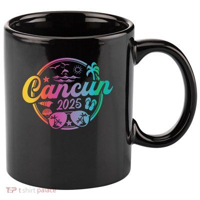 Cancun 2025 11oz C Handle Ceramic Mug
