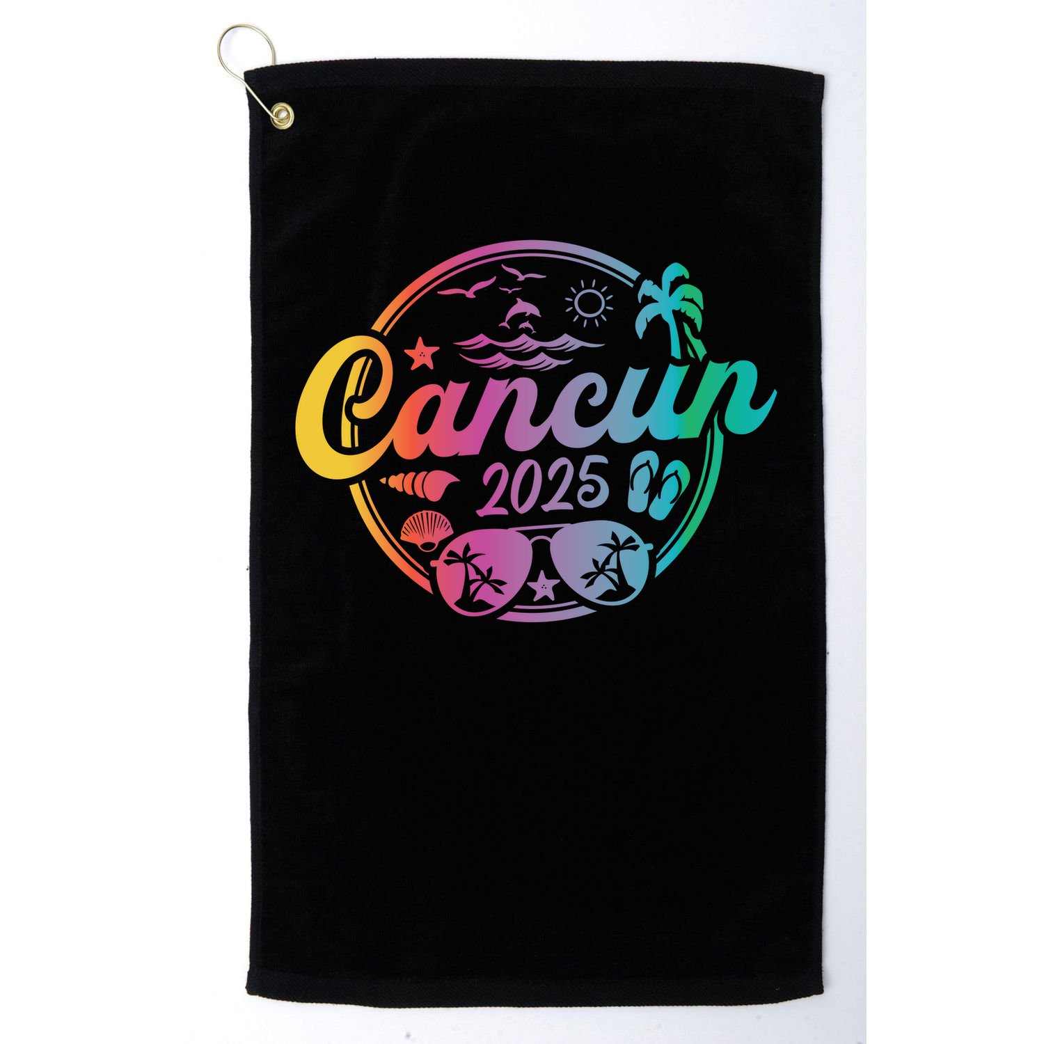 Cancun 2025 Golf Towel